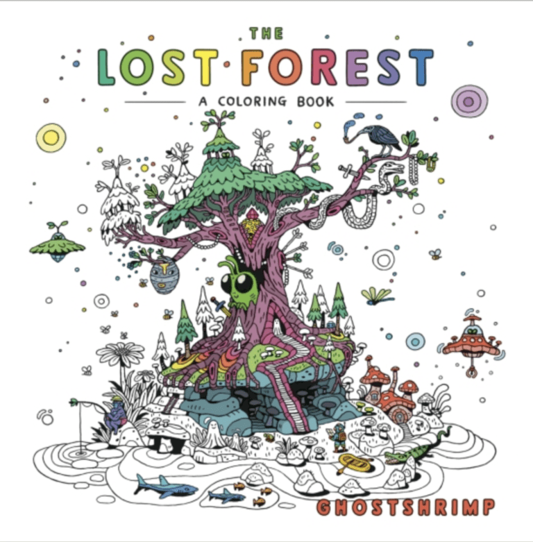 Explore Mystical Realms with ‘The Lost Forest: An Enchanted Coloring Adventure’ – Your Gateway to Relaxation and Creativity